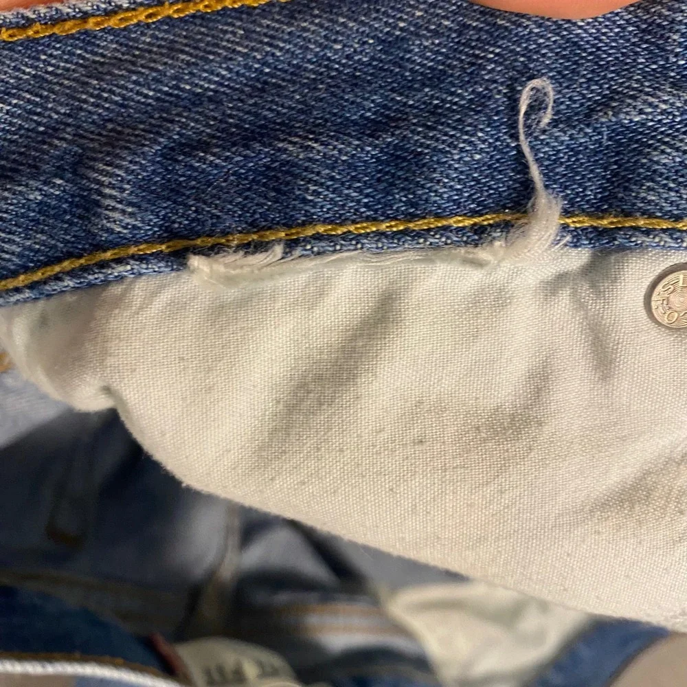 Levi's 505 Regular Fit Blue Jeans Men's W36 L30‎ Straight Leg Medium Wash Denim